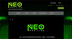 Desktop Screenshot of neoproline.com