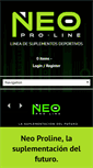 Mobile Screenshot of neoproline.com